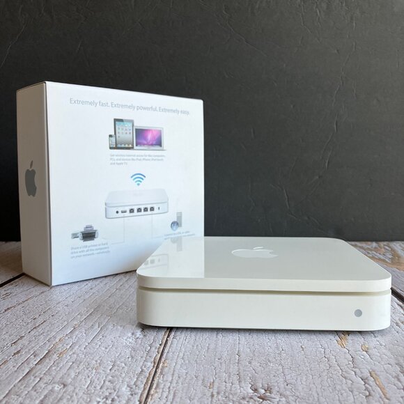 Apple Airport Extreme Base Station Wi-Fi Wireless Router #A1408 - Picture 4 of 10
